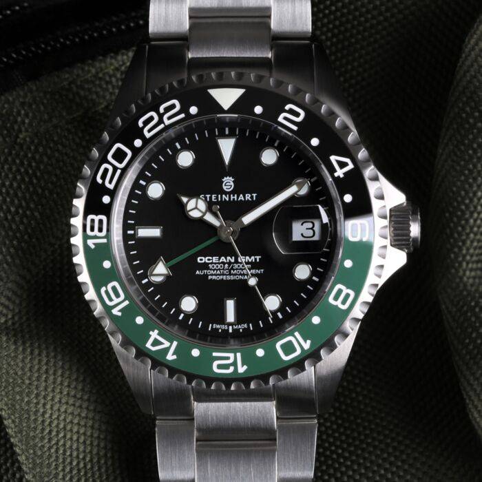 Steinhart Ocean One GMT black-green Ceramic Blitzangebot