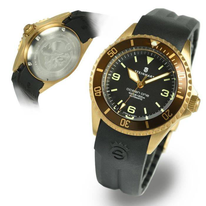 Steinhart Ocean One Bronze DARK-BROWN Taucheruhr Nur für heute