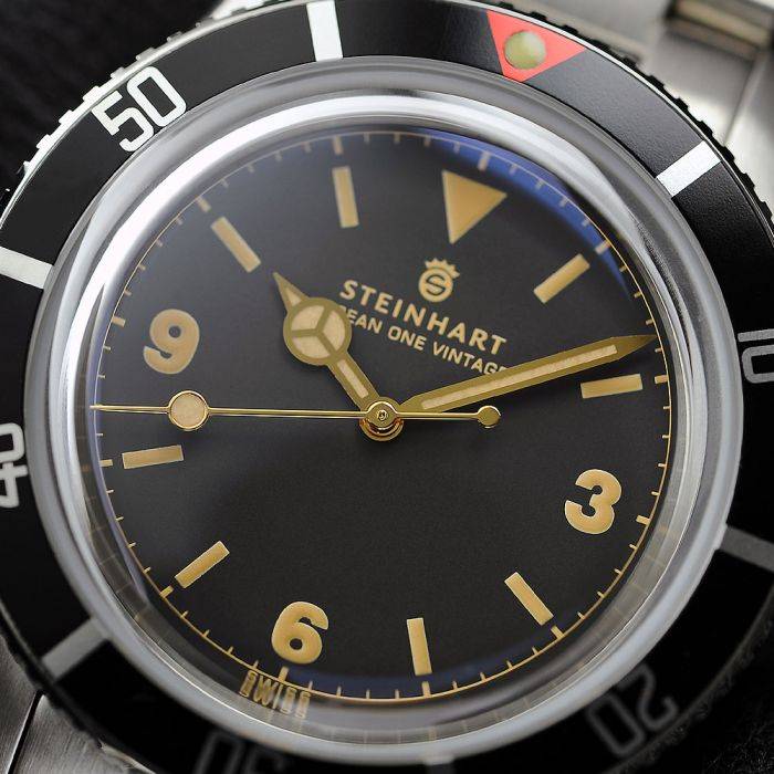 Steinhart Ocean One Vintage Taucheruhr Discount Store für neue Produkte