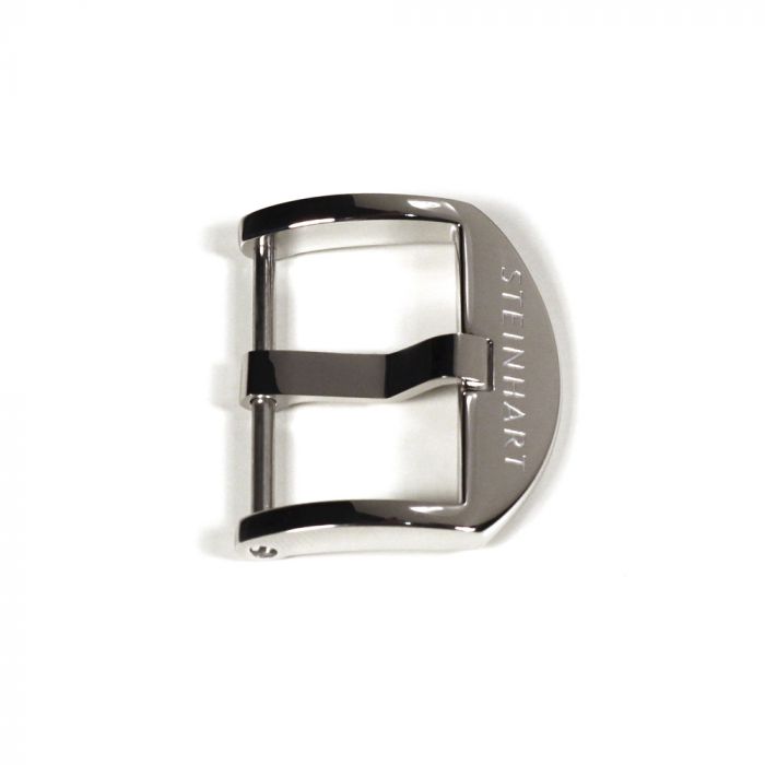 Steinhart OEM Schließe 18 mm Edelstahl poliert mit Logo zollfrei